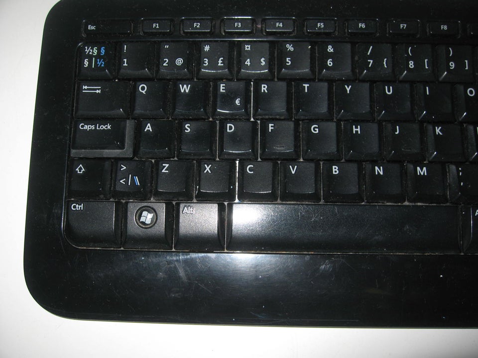Tastatur Microsoft tastatur og