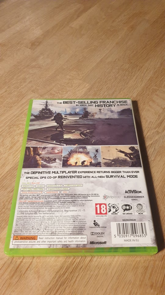 CALL Of DUTY MW3 (Modern Warfare 3),