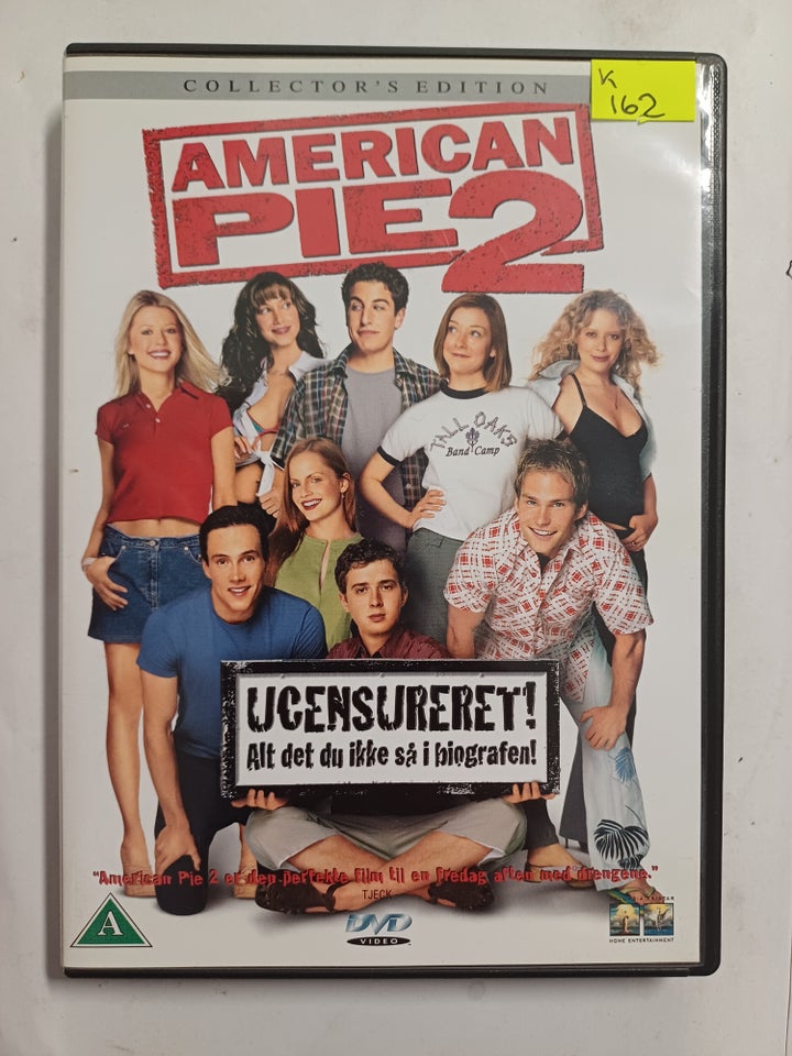 American Pie 2, DVD, komedie