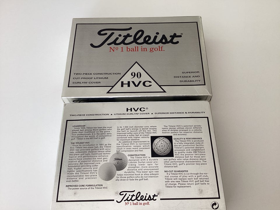 Golfbolde TITLEIST 90 HVC