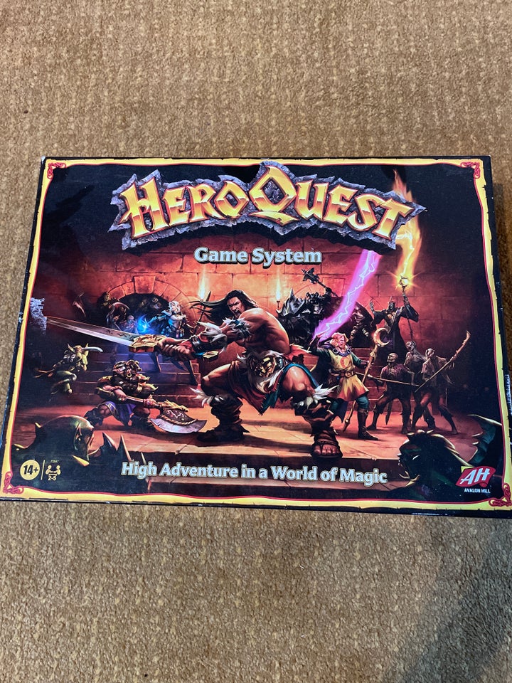 Hero Quest, Rollespil, brætspil