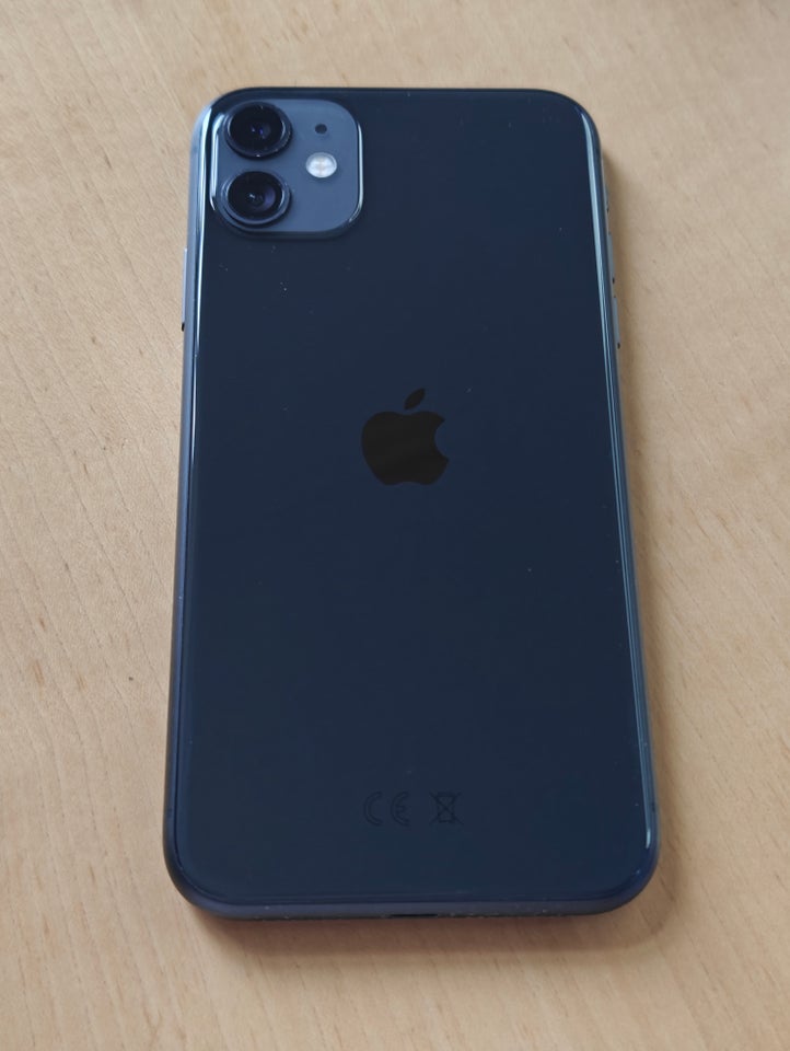 iPhone 11, 64 GB, sort