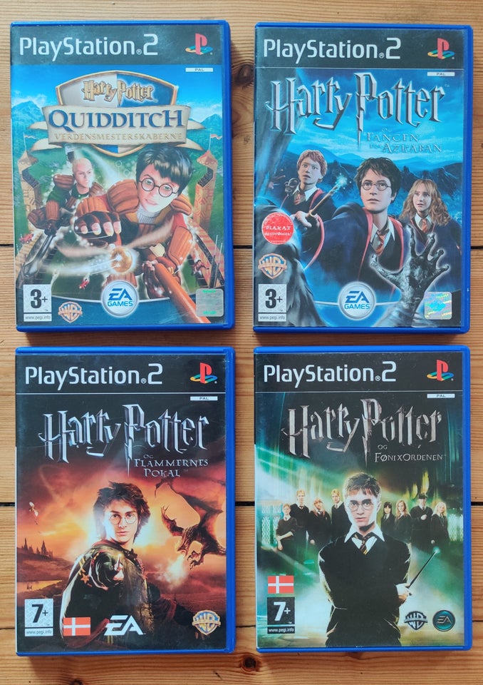 Harry Potter PS2 x 4 PS2