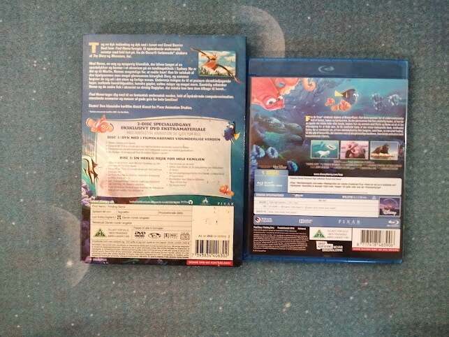 Find Nemo DVD/Find Dory Bluray,