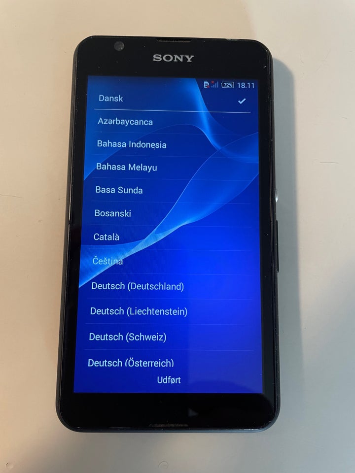 Sony Xperia E4g, Perfekt