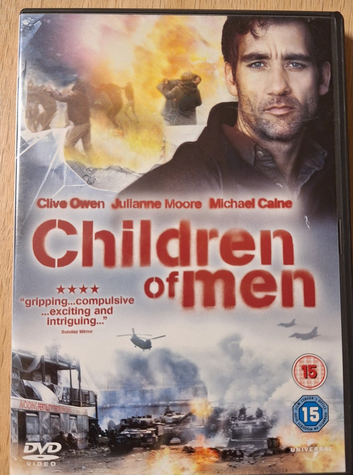 Children of men, DVD, action