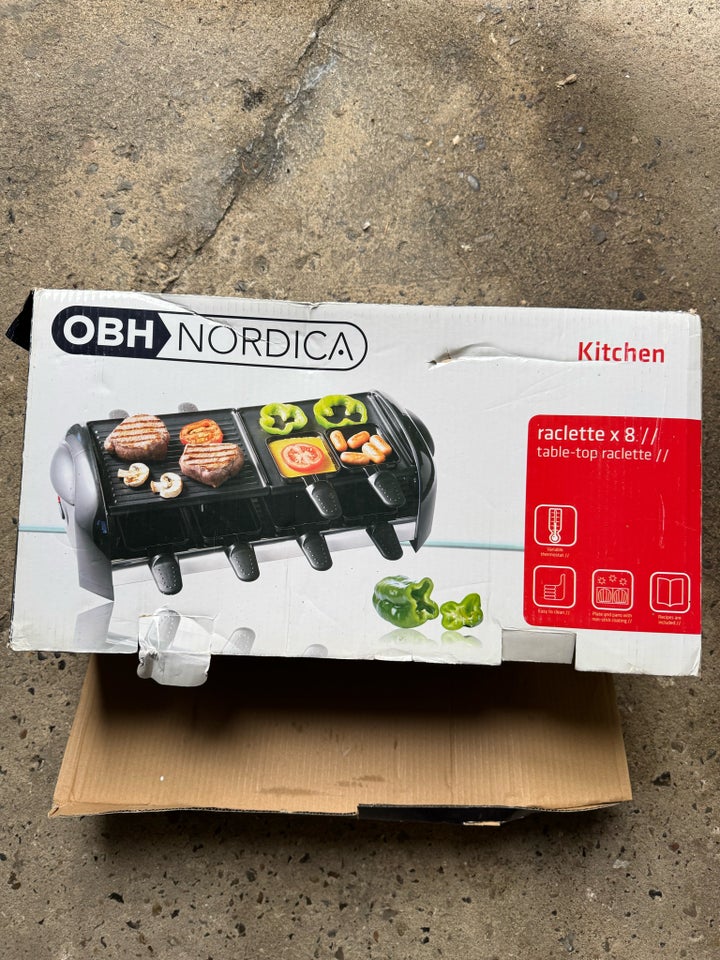 OBH Nordica raclette OBH Nordica