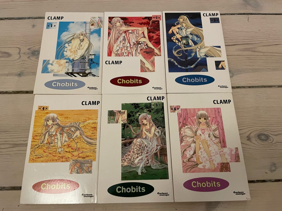 Chobits 1-6, Tegneserie