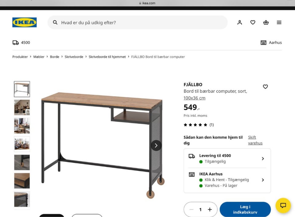 Skrive-/computerbord Ikea