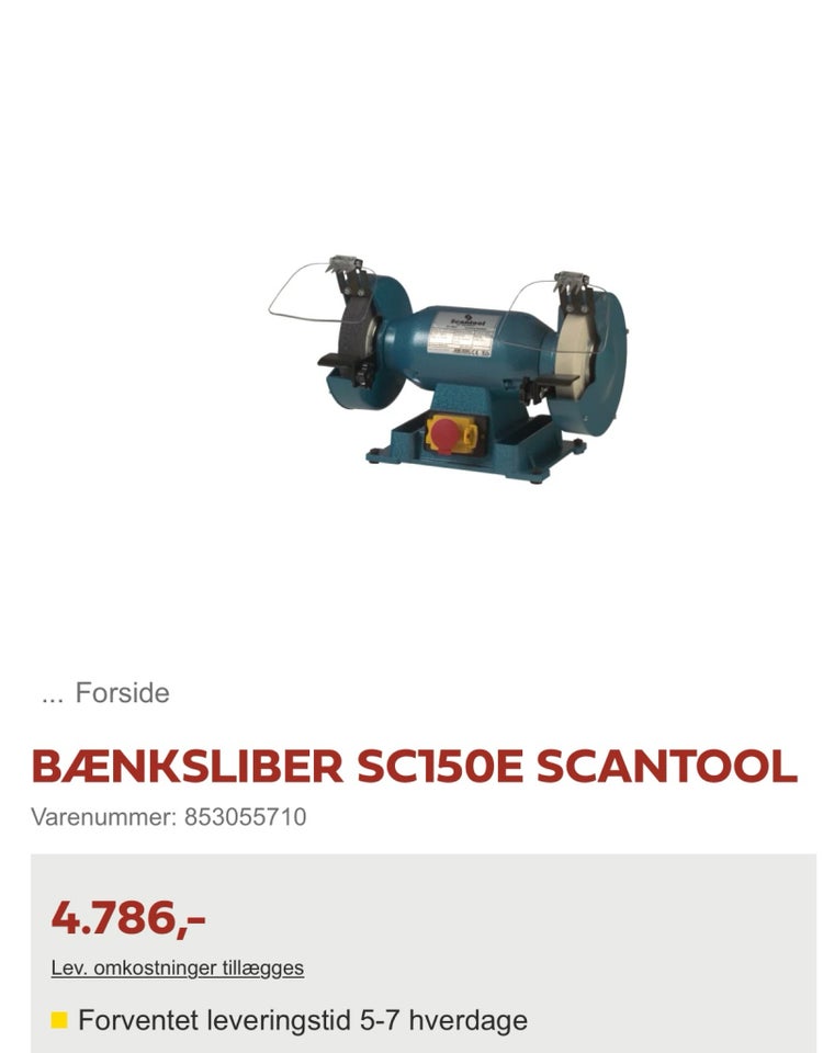 Bænkesliber, SCANTOOL SC150E