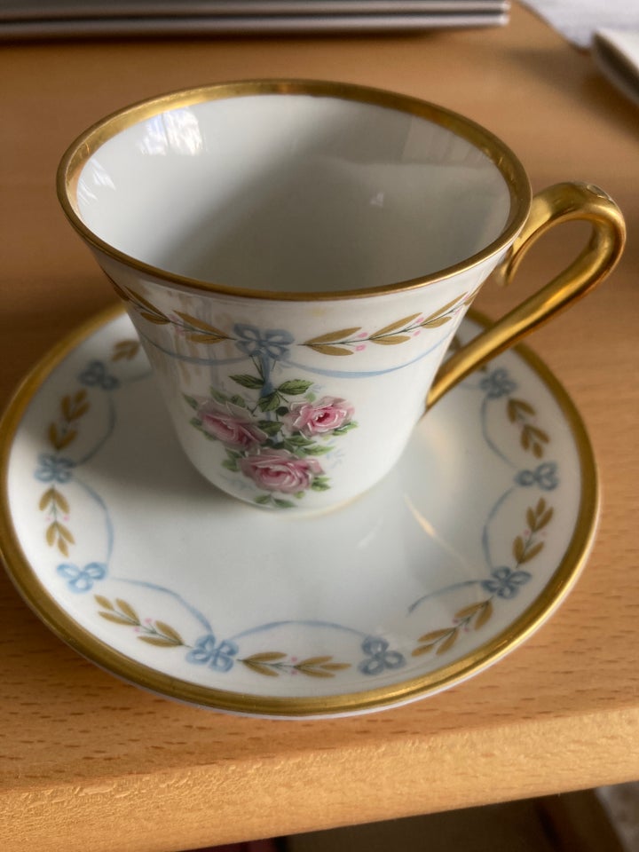 Porcelæn, Kaffekop med underkop,