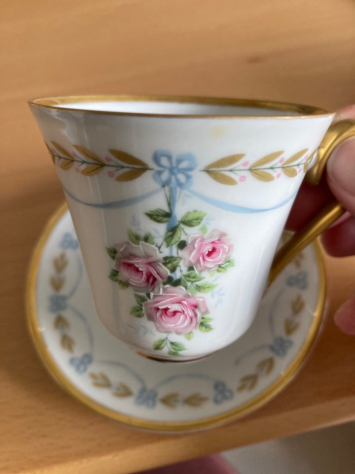 Porcelæn, Kaffekop med underkop,