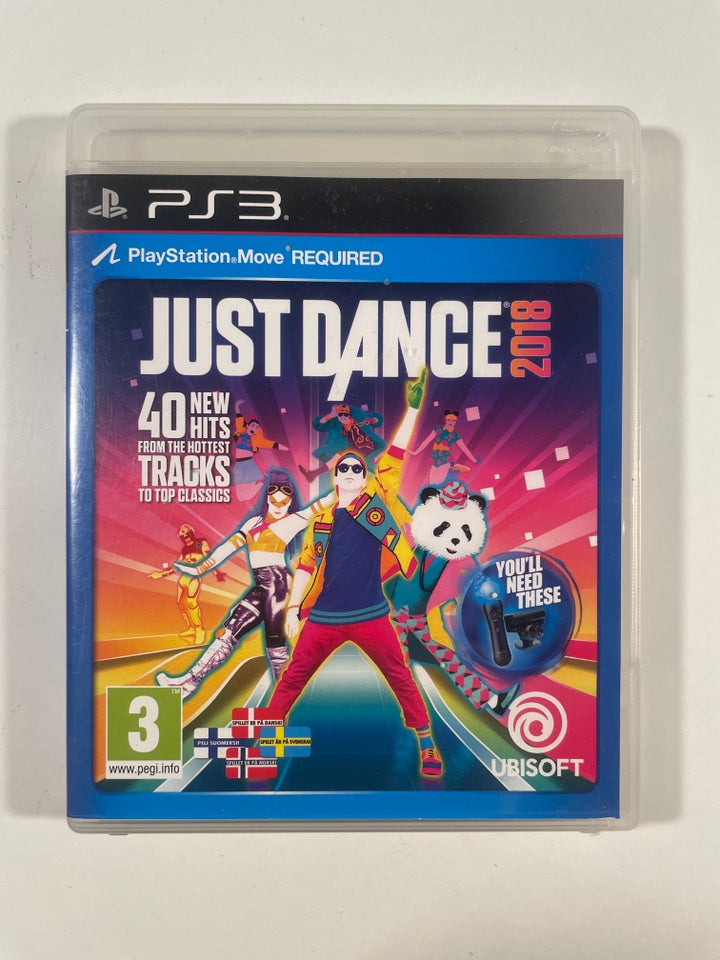 Just Dance 2018, PS3