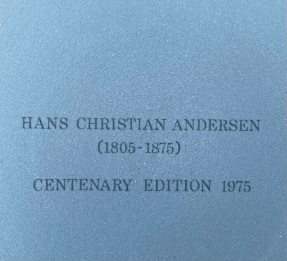 H C Andersen mindeplatte