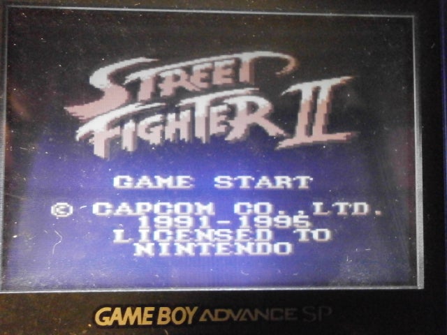 street fighter 2, Gameboy