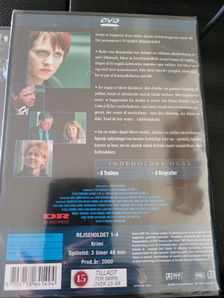 Rejseholdet 1, DVD, andet