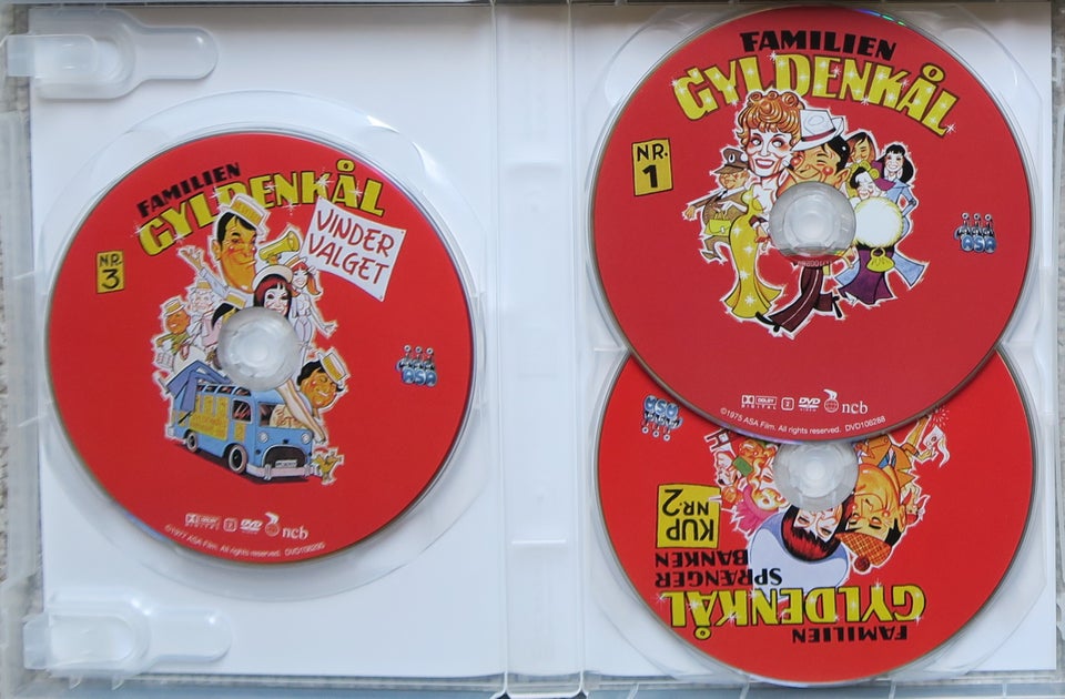 Familien Gyldenkål, DVD, komedie