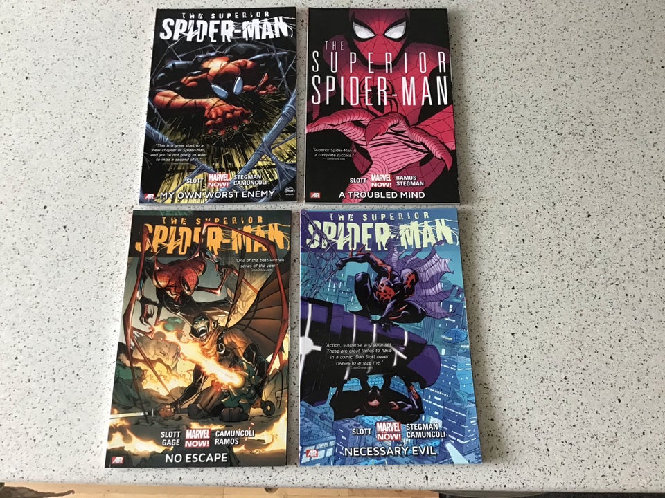 The superior Spider-man 1-2-3-4,