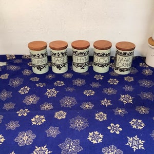 Keramik Krydderi krukker