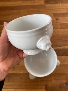 Porcelæn Suppeskåle m