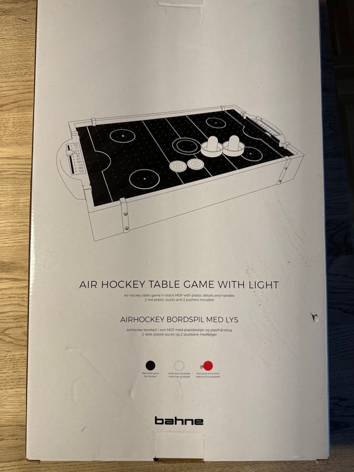 Airhockey spil fra Bahne. Ubrugt.,