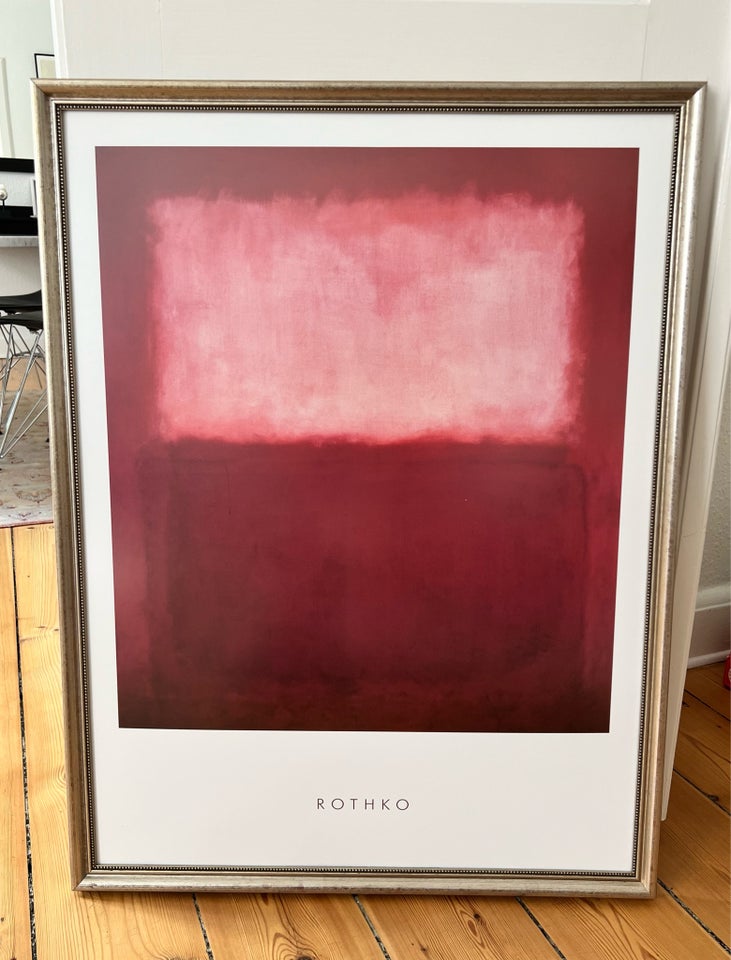 Indrammet plakat Mark Rothko 