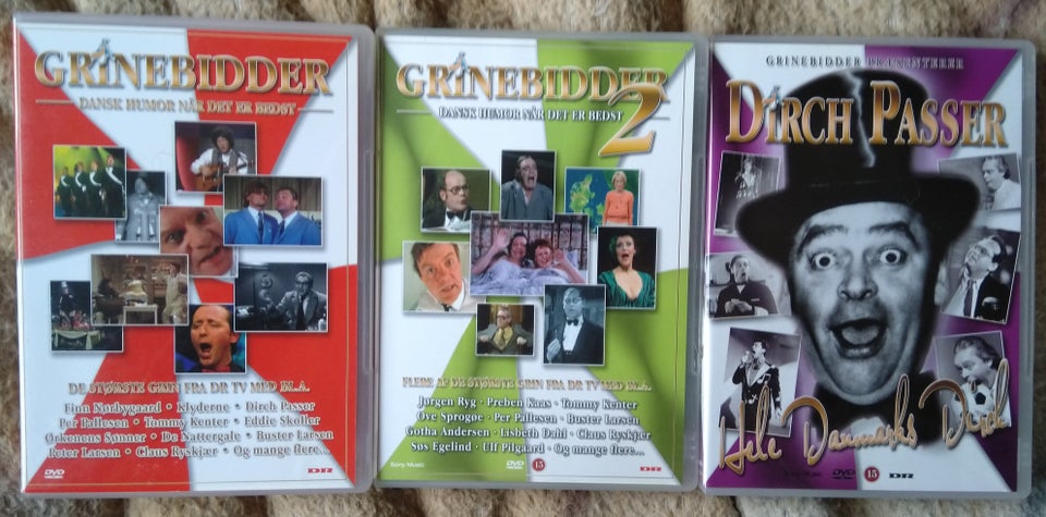 Grinebidder dvd film, DVD, komedie