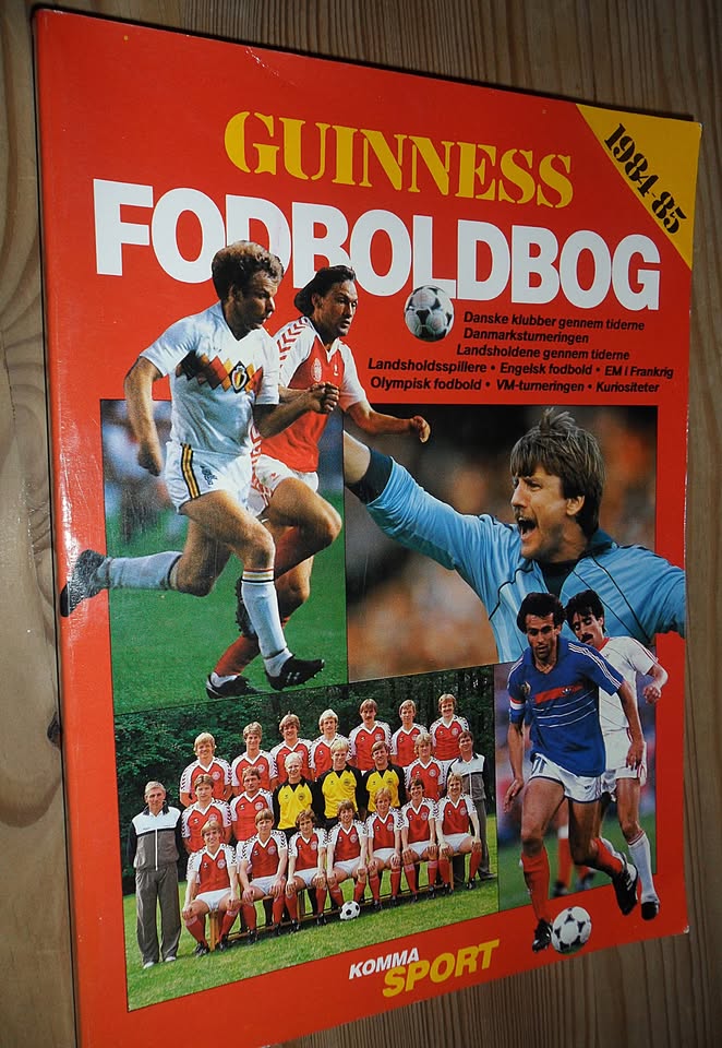 GUINNESS FODBOLDBOG 1984-85 -