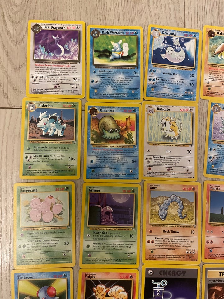 Samlekort, Pokemonkort fra 2002