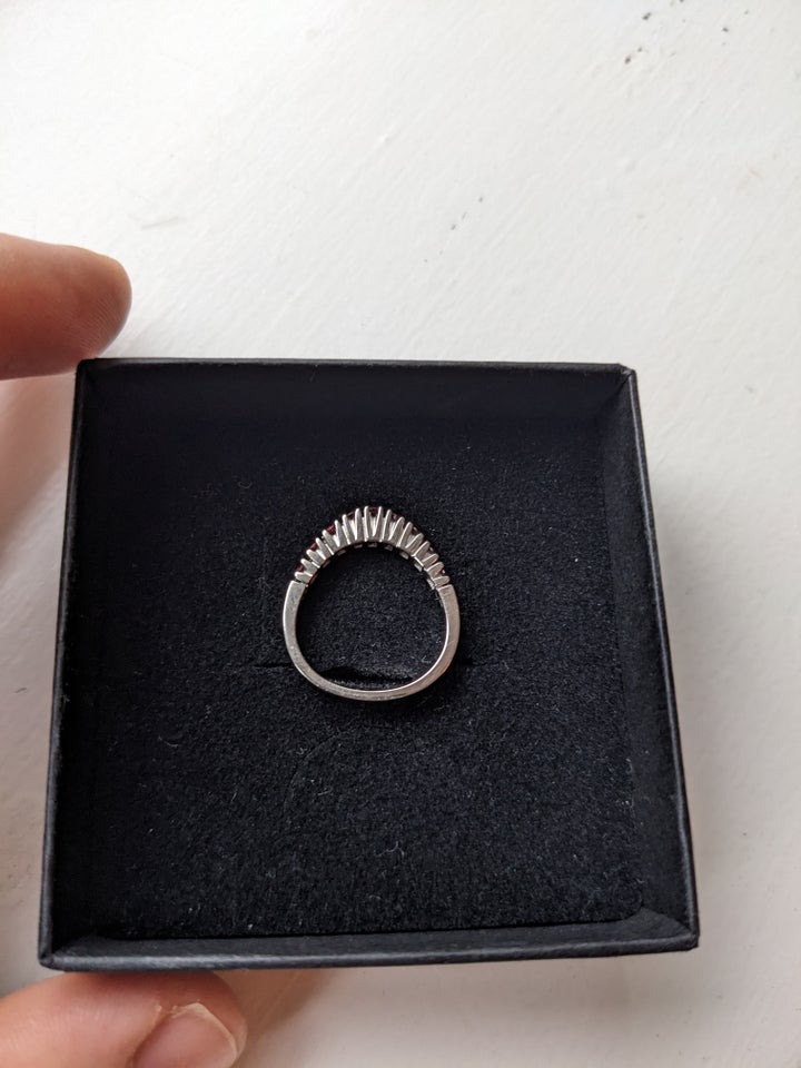 Fingerring, hvidguld, Ole