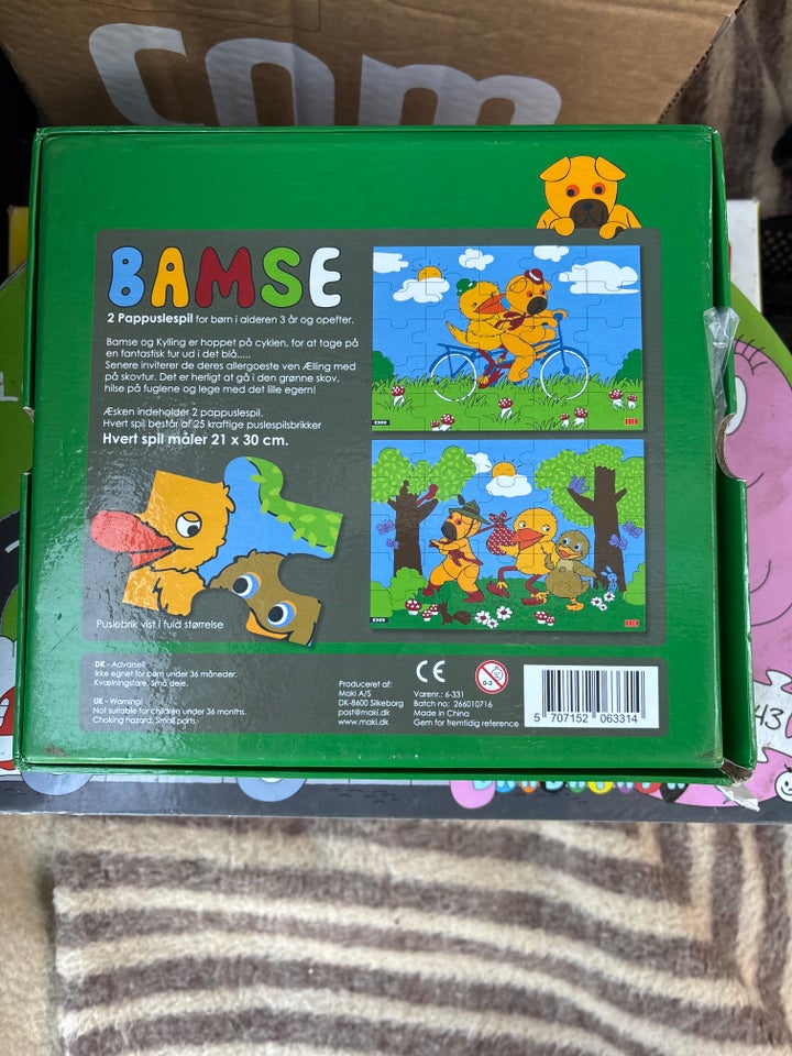 Bamse og kylling , Børne