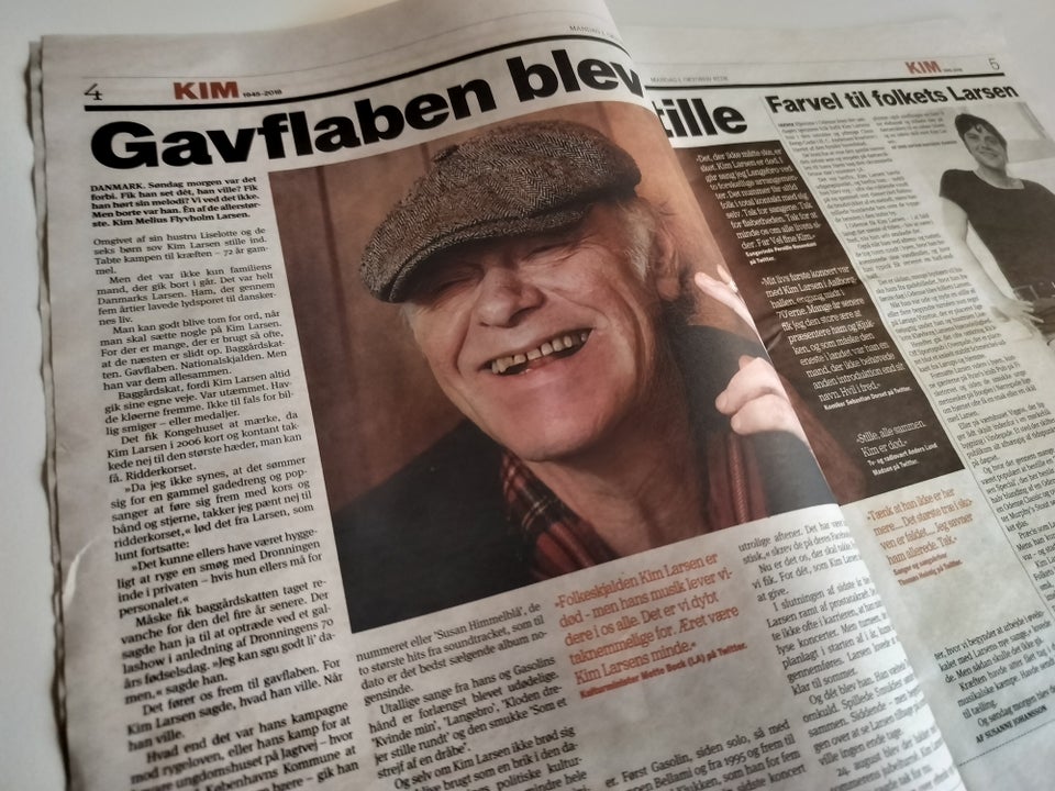 B.T. metro med Kim Larsen, anden bog