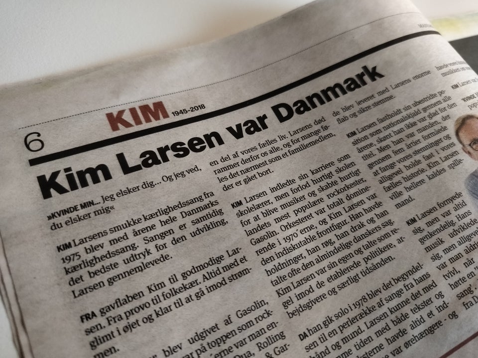 B.T. metro med Kim Larsen, anden bog