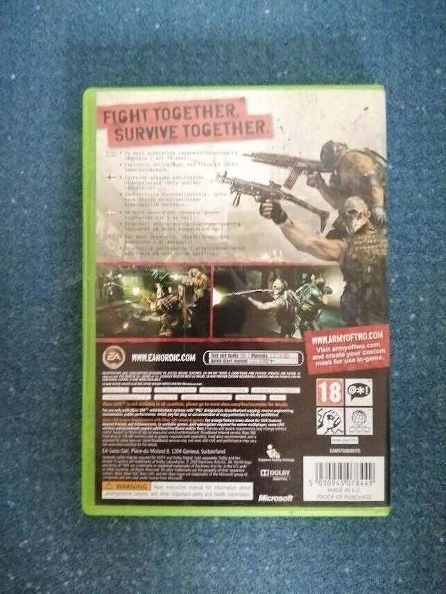 Army of Two 40th Day , Xbox 360