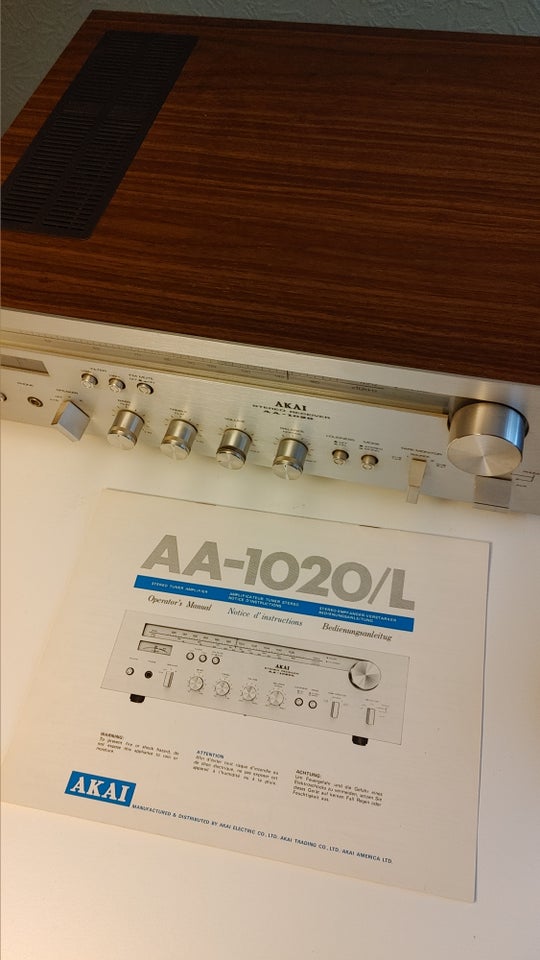 Receiver, Akai, AA-1020