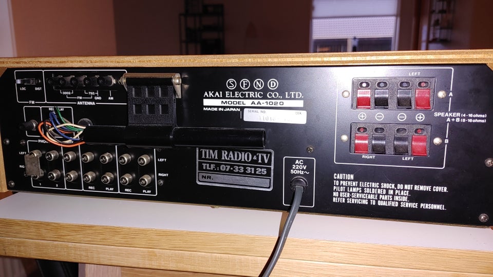 Receiver, Akai, AA-1020