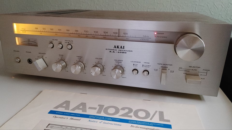 Receiver, Akai, AA-1020