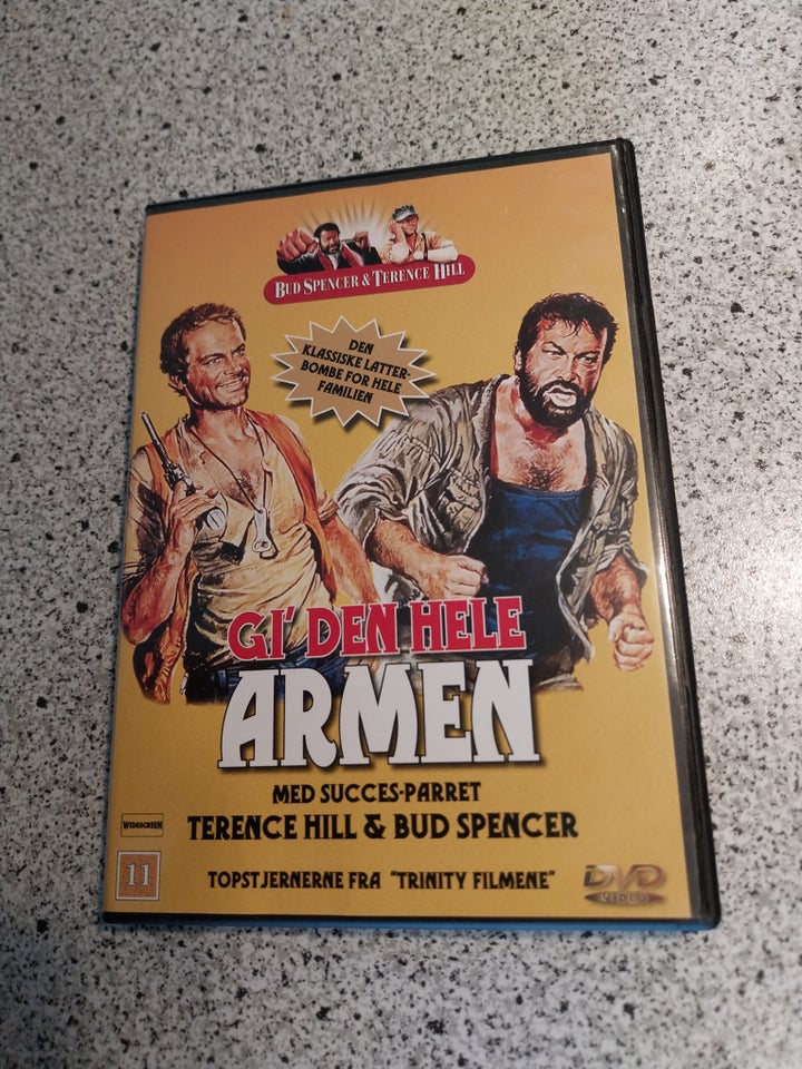 Gi den hele armen DVD action