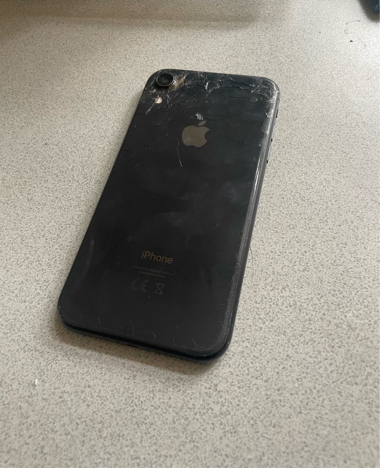 iPhone XR, 128 GB, sort