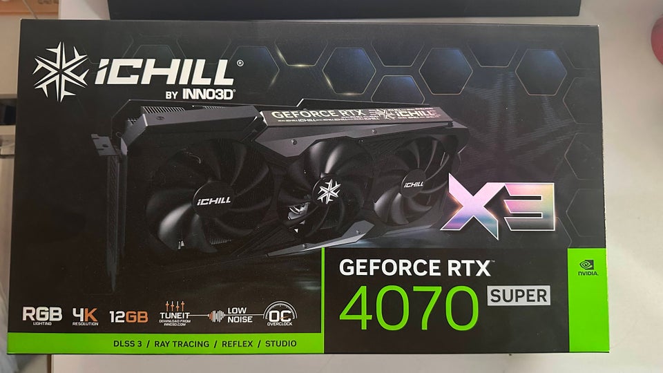 4070 Super RTX Inno3d ichill x3, 12