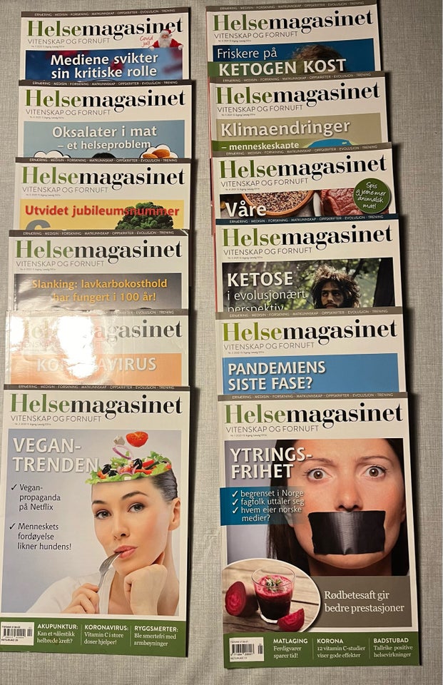 Helsemagasinet, emne: krop og