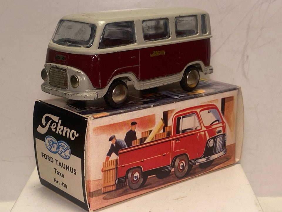 Modelbil Tekno Ford Taunus 1000