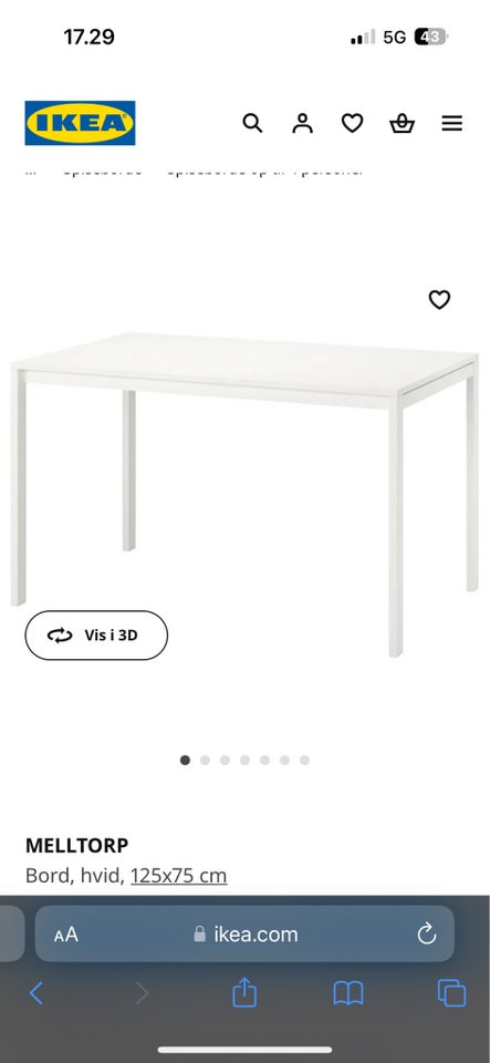 Spisebord Ikea