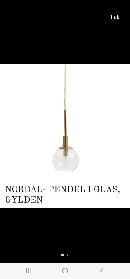 Pendel, Nordal