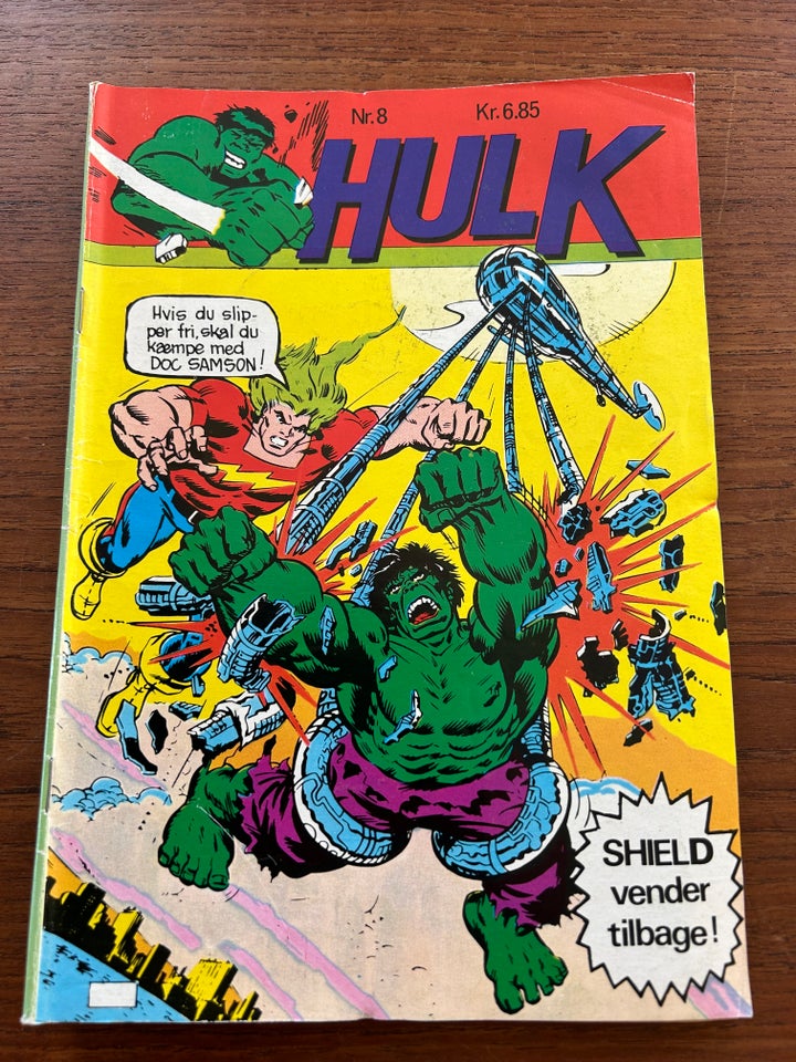 Hulk 8 1981, Marvel, Tegneserie