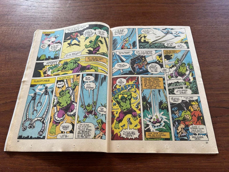 Hulk 8 1981, Marvel, Tegneserie