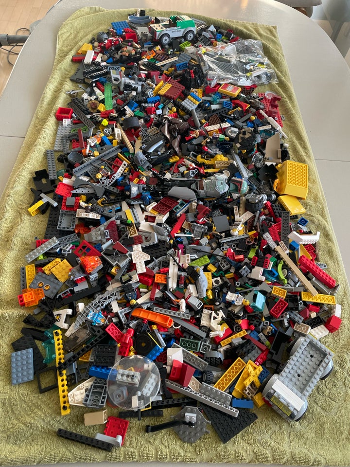 Lego blandet, 3,9 kilo blandet Lego