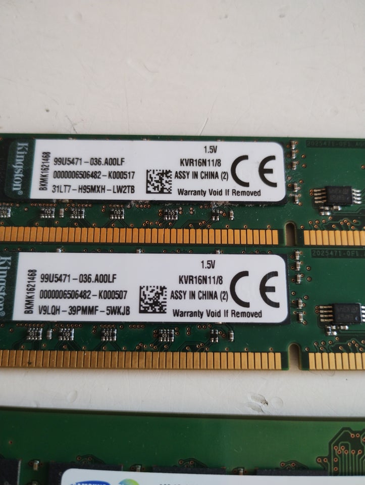 Kingston, 16 gb, DDR3 SDRAM