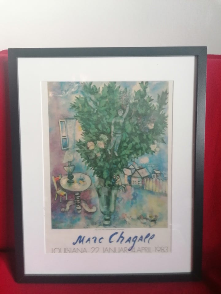 Udstillingsplakat Marc Chagall