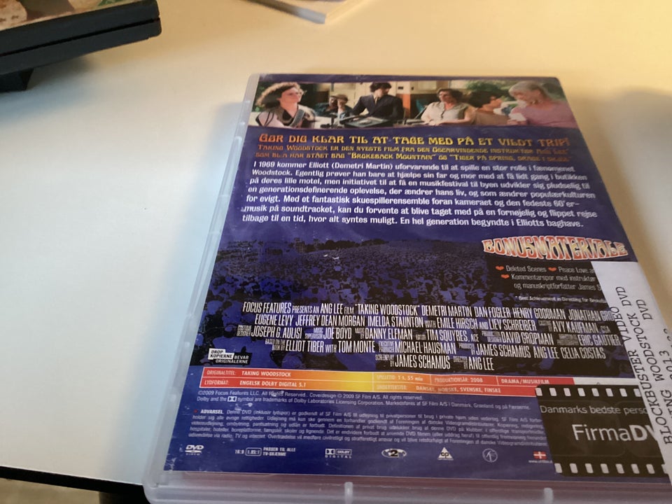 Taking Woodstock , DVD, drama